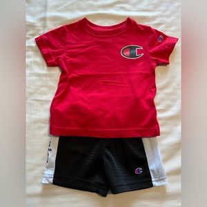 Champion tshirt and pants set